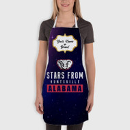 Onyourcases Stars From Huntsville Alabama Custom Personalized Name Kitchen Apron Top New With Adjustable Awesome Best Brand Strap Pockets For Cooking Cafe Baking Cheff Coffee Barista Bartender