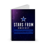 Onyourcases Stars From Amherst Massachusetis Awesome Custom Spiral Notebook New Ruled Line 118 Pages 59 Sheets 6 x 8 Inch 90 Gsm Paper School Work Business Journal Notebook Blocknotes Schedule Diary Notes