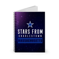 Onyourcases Stars From Charlestown Massachusetis Awesome Custom Spiral Notebook New Ruled Line 118 Pages 59 Sheets 6 x 8 Inch 90 Gsm Paper School Work Business Journal Notebook Blocknotes Schedule Diary Notes