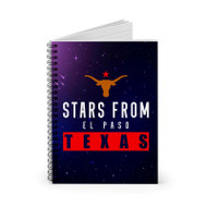 Onyourcases Stars From El Paso Texas Awesome Custom Spiral Notebook New Ruled Line 118 Pages 59 Sheets 6 x 8 Inch 90 Gsm Paper School Work Business Journal Notebook Blocknotes Schedule Diary Notes