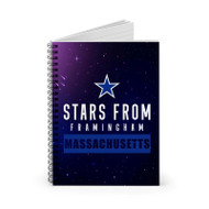 Onyourcases Stars From Framingham Massachusetis Awesome Custom Spiral Notebook New Ruled Line 118 Pages 59 Sheets 6 x 8 Inch 90 Gsm Paper School Work Business Journal Notebook Blocknotes Schedule Diary Notes