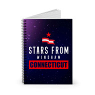 Onyourcases Stars From Windham Connecticut Awesome Custom Spiral Notebook New Ruled Line 118 Pages 59 Sheets 6 x 8 Inch 90 Gsm Paper School Work Business Journal Notebook Blocknotes Schedule Diary Notes