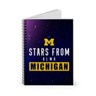 Onyourcases Stars From Alma Michigan Awesome Custom Spiral Notebook New Ruled Line 118 Pages 59 Sheets 6 x 8 Inch 90 Gsm Paper School Work Business Journal Notebook Blocknotes Schedule Diary Notes