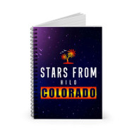 Onyourcases Stars From Hilo Hawaii Awesome Custom Spiral Notebook New Ruled Line 118 Pages 59 Sheets 6 x 8 Inch 90 Gsm Paper School Work Business Journal Notebook Blocknotes Schedule Diary Notes