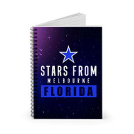 Onyourcases Stars From Melbourne Florida Awesome Custom Spiral Notebook New Ruled Line 118 Pages 59 Sheets 6 x 8 Inch 90 Gsm Paper School Work Business Journal Notebook Blocknotes Schedule Diary Notes