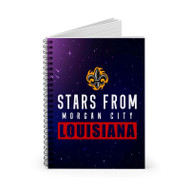 Onyourcases Stars From Morgan City Louisiana Awesome Custom Spiral Notebook New Ruled Line 118 Pages 59 Sheets 6 x 8 Inch 90 Gsm Paper School Work Business Journal Notebook Blocknotes Schedule Diary Notes