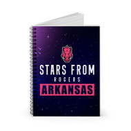 Onyourcases Stars From Rogers Arkansas Awesome Custom Spiral Notebook New Ruled Line 118 Pages 59 Sheets 6 x 8 Inch 90 Gsm Paper School Work Business Journal Notebook Blocknotes Schedule Diary Notes