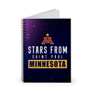 Onyourcases Stars From Saint Paul Minnesota Awesome Custom Spiral Notebook New Ruled Line 118 Pages 59 Sheets 6 x 8 Inch 90 Gsm Paper School Work Business Journal Notebook Blocknotes Schedule Diary Notes