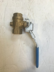 VENTED BALL VALVE, LOCKING