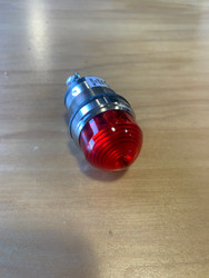 LIGHT, LED INDICATOR, RED LENS, DOMED, 72VDC (556-3506-304F)
