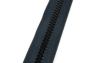 #10VF YKK ®Nylon Molded Tooth Zipper Chain, Black (91100MBK)