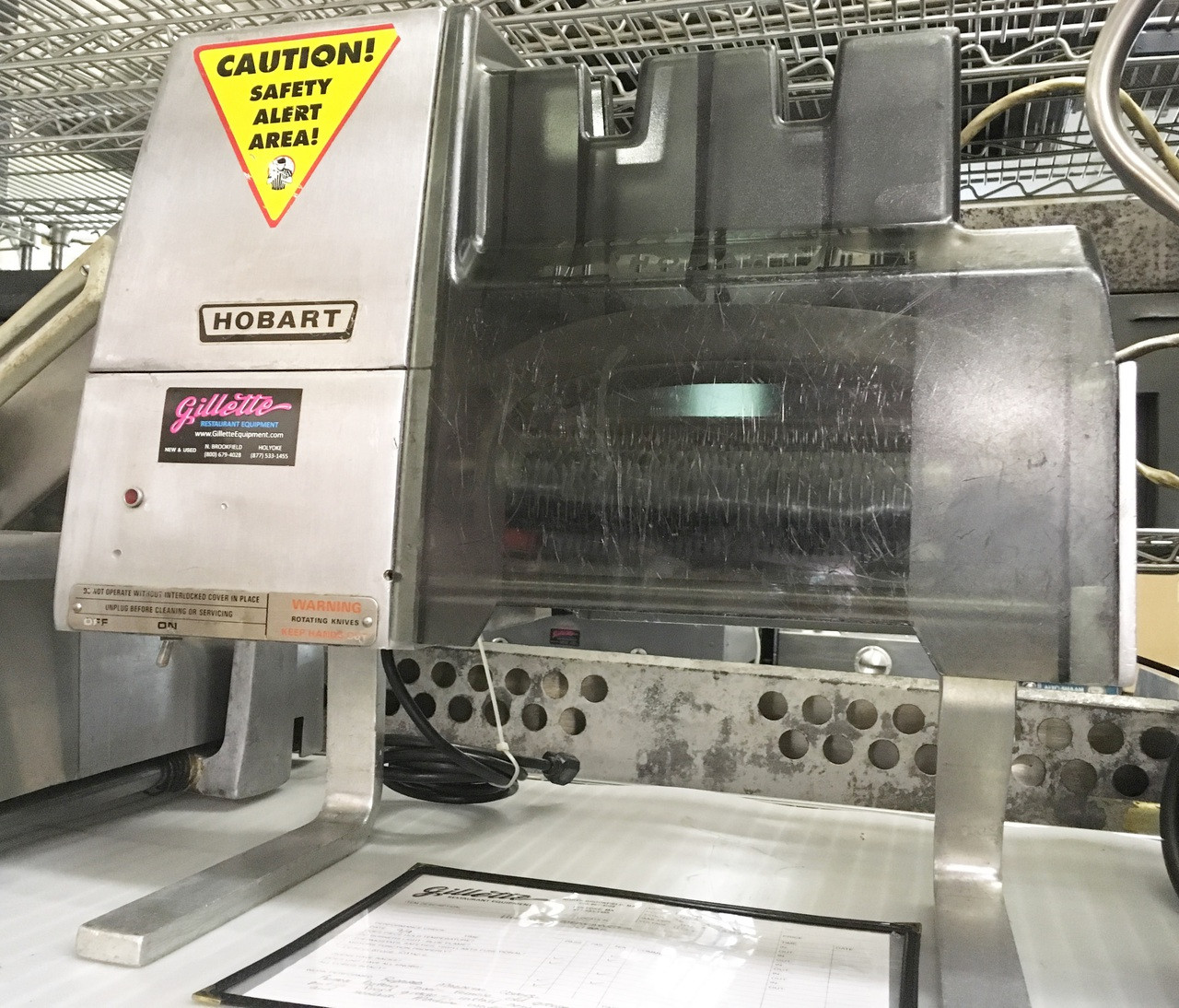 HOBART 403 MEAT TENDERIZING MACHINE