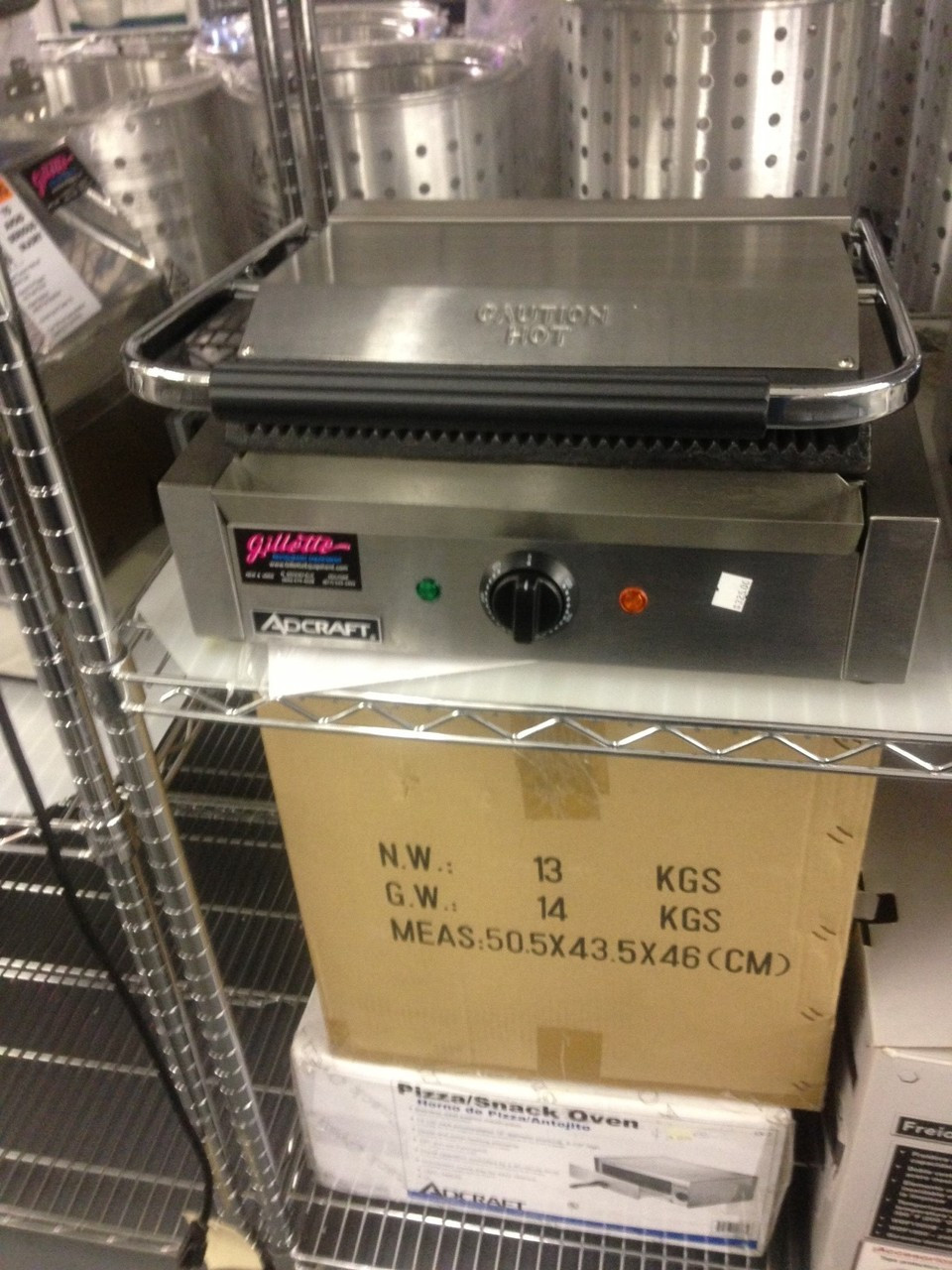 ADCRAFT SG811E PANINI GRILL Gillette Restaurant Equipment