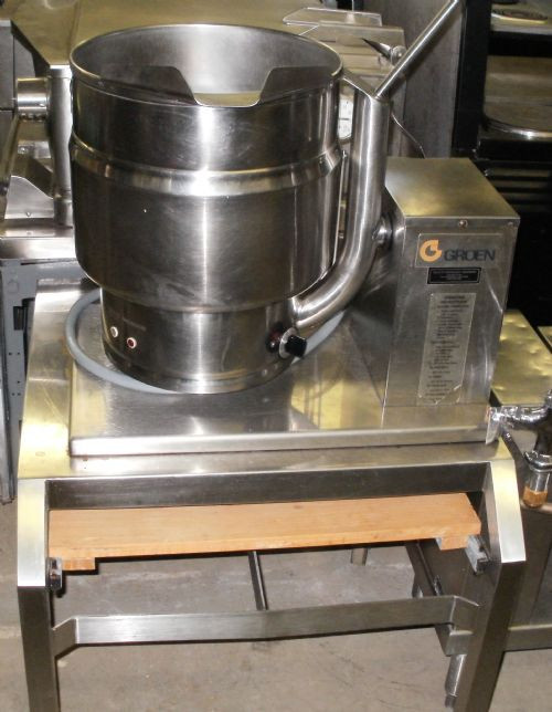 GROEN 20 QT ELECTRIC STEAM KETTLE Gillette Restaurant Equipment