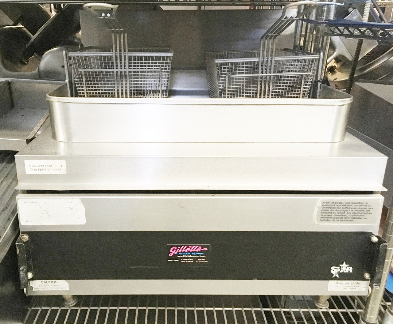 StarMax® 630FF Heavy Duty Fryer, countertop, gas, 30 lb. fat capacity