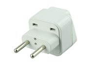Universal Plug Adapter for Europe (Type C) Grounded 