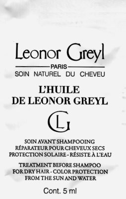 Leonor Greyl Pre Shampoo Oil Treatment Trial Sample