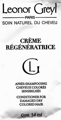 Leonor Greyl Crème Régénératrice Conditioning Mask Trial Sample