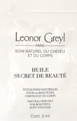 Leonor Greyl Huile Secret De Beauté Body Hair Trial Sample