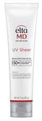 EltaMD UV Sheer Broad Spectrum SPF 50+ Face and Body Sunscreen 3 oz