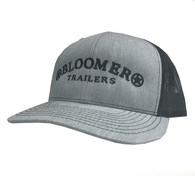 Heather Grey Cap with Black Bloomer Trailers Logo