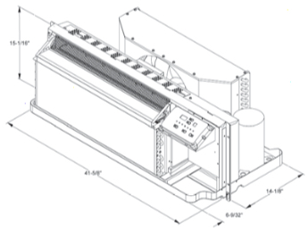Islandaire Compressor Buy Islandaire EZ Series 42, PTAC (Thru The Wall A/C ...