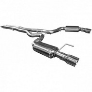 KOOKS OEM TO 3" CAT-BACK EXHAUST SYSTEM W/ H-PIPE AND 4" POLISHED TIPS 2015+ MUSTANG GT 5.0L COYOTE 11514400