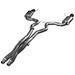 KOOKS OEM TO 3" CAT-BACK EXHAUST SYSTEM W/ X-PIPE AND 4" BLACK TIPS 2015+ MUSTANG GT 5.0L COYOTE 11514110
