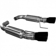 KOOKS AXLE-BACK EXHAUST OEM INLET TO 3" MUFFLERS AND BLACK TIPS 2015-UP MUSTANG GT 5.0L COYOTE 11516210