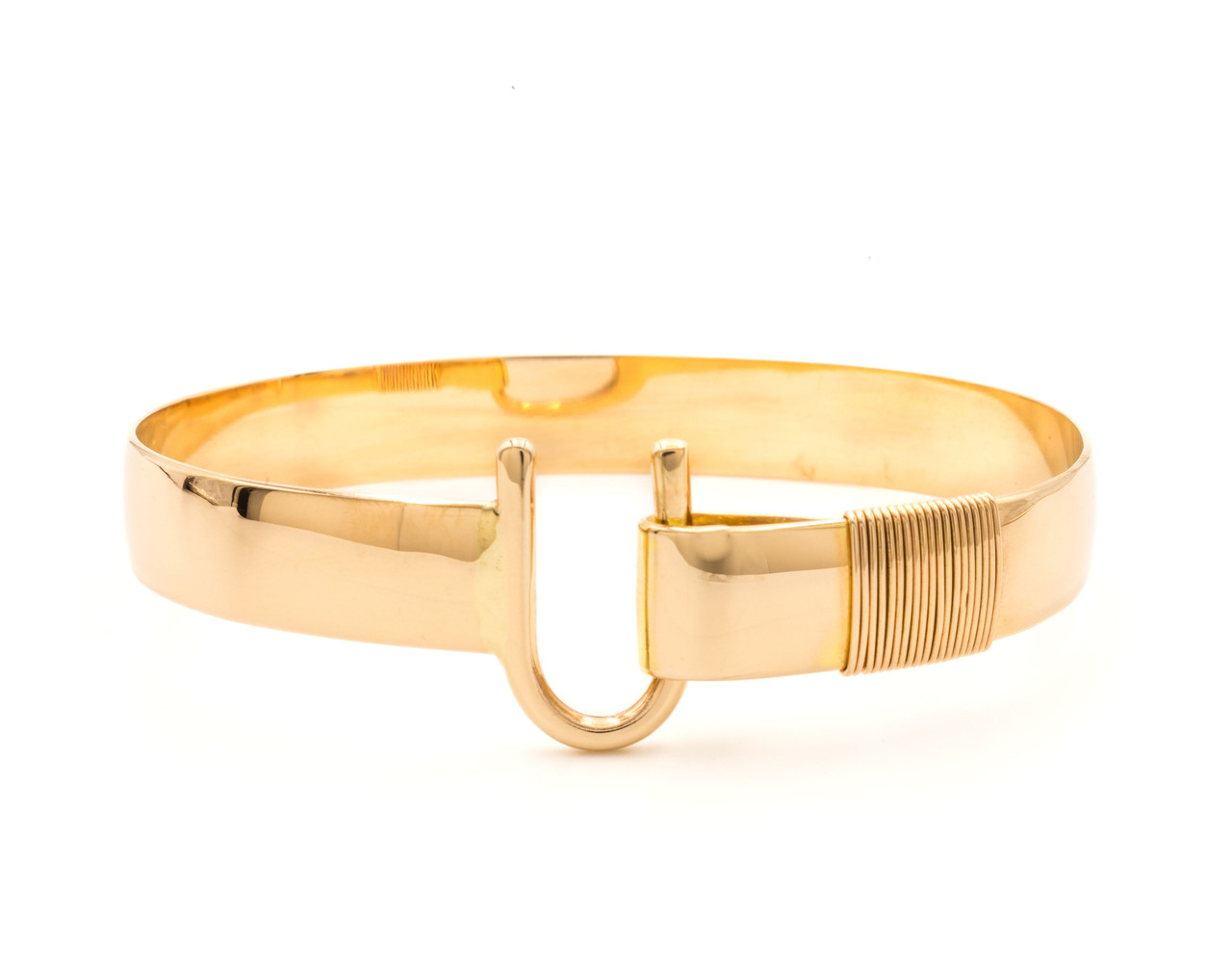 St.Croix Hook Bracelet 14K, 10mm Sonya Ltd