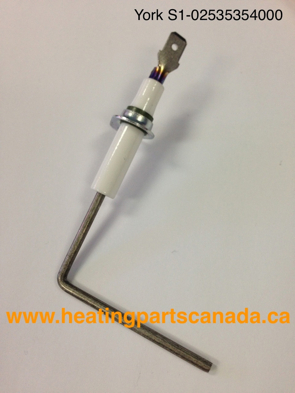 >York S102535354000 Flame Sensor, Heat sensors, furnace sensors, flame rods, sensing rods, gas