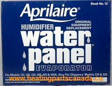 Aprilaire #12 Humidifier Filter Water Panel Mississauga Ottawa Canada