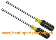 Klein 646M 2-Piece 1/4 & 5/16 Magnetic Tip Cushion-Grip Nut Driver Set Ottawa Mississauga Canada