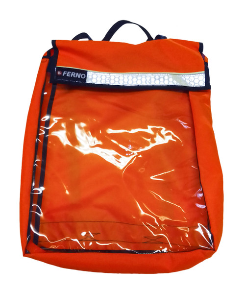 Rope Pouch Orange - Backpack Style