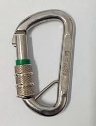 Steel 24 kN Double Action Karabiner with Captive Bar