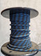 Narrowtex Black/Blue Fleck 13mm Rope 25 m