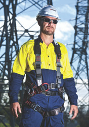 Advantage Tower EWP Abseil + Harness M - 2015 & 2018 front - sample picture only but harness looks the same