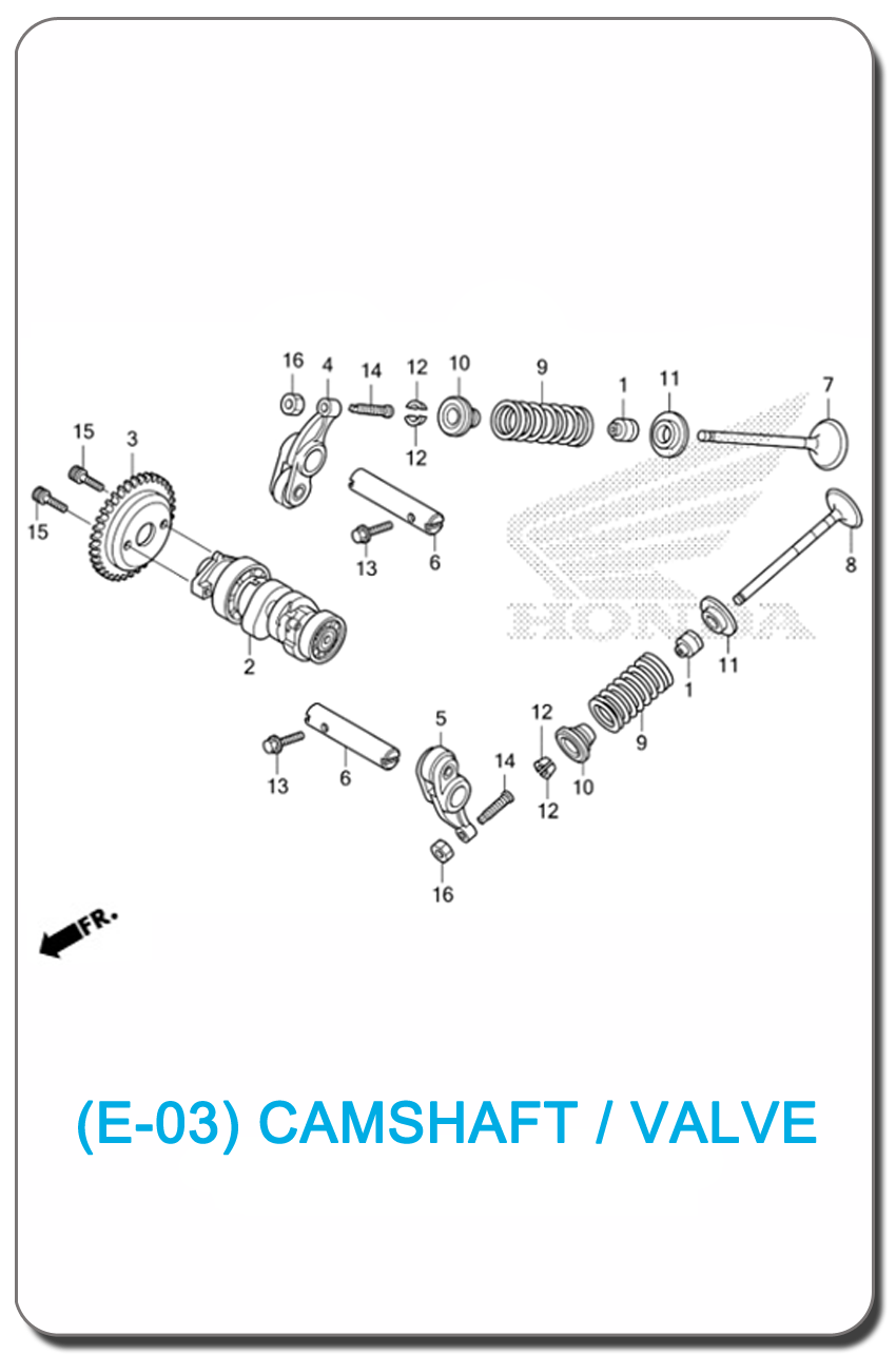 E-03/ CAMSHAFT/VALE LEAD125 2021