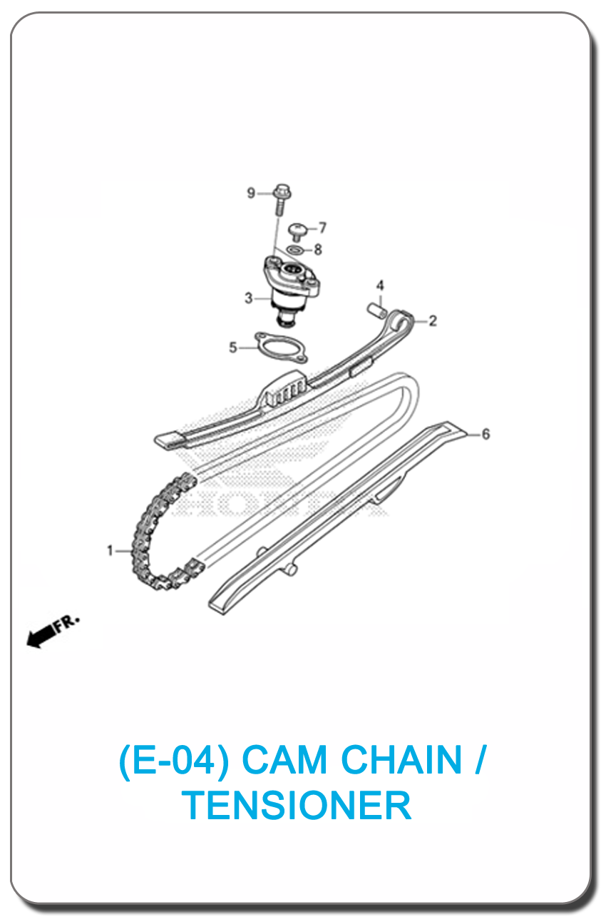 E-04/ CAM CHAIN/TENSIONER LEAD125 2021