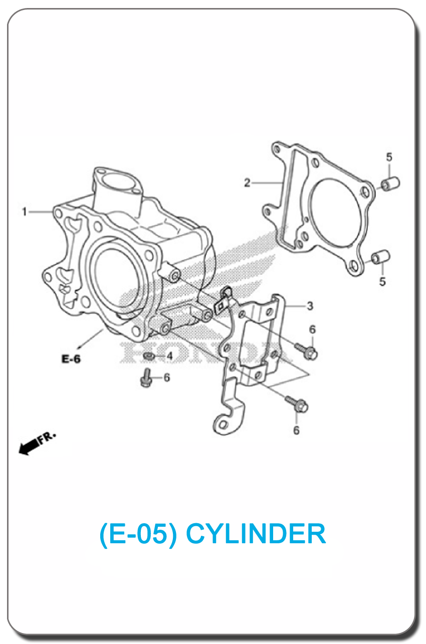 E-05/ CYLINDER CLICK125i 2012 SMALL INDEX PICTURE