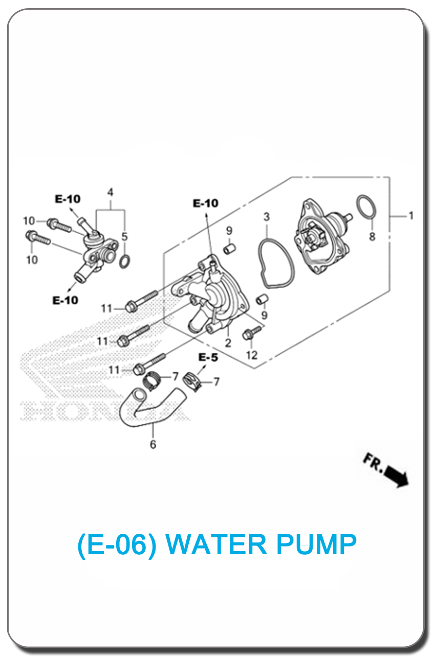 E-06-WATER PUMP LEAD125 2021