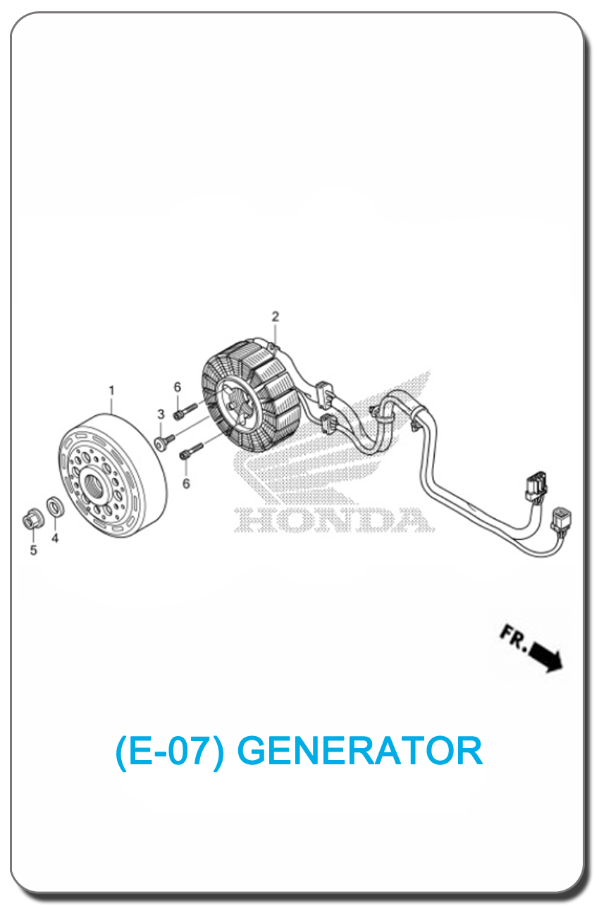E-07/ GENERATOR CLICK125i 2015 SMALL INDEX PICTURE