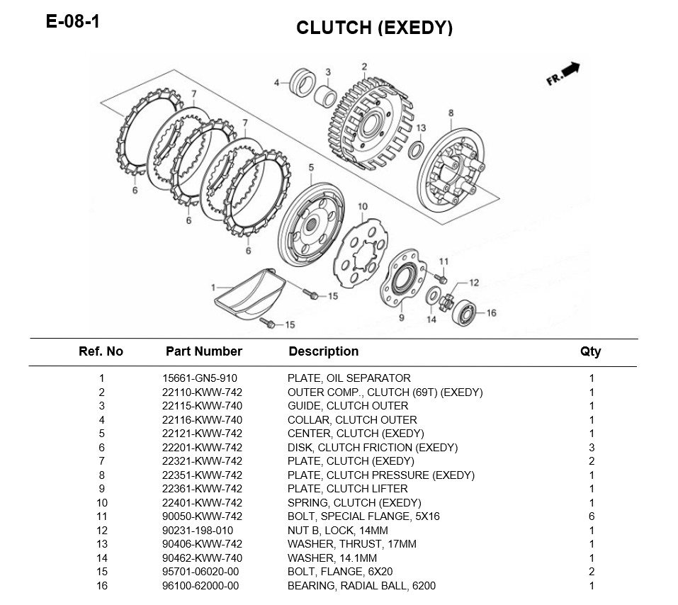 E-08-1-CLUTCH-(EXEDY)-WAVE110i-2011