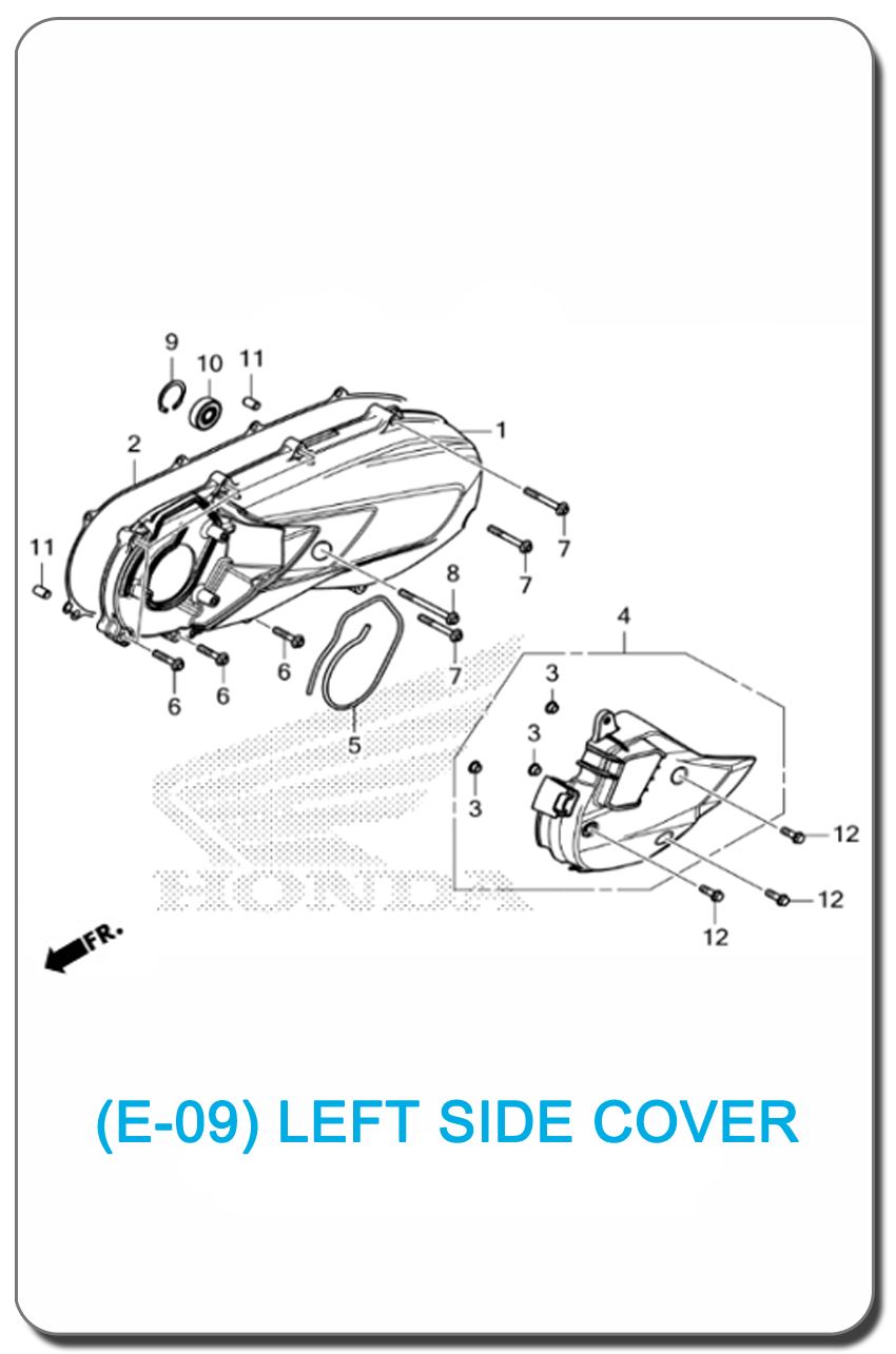 LEFT SIDE COVER