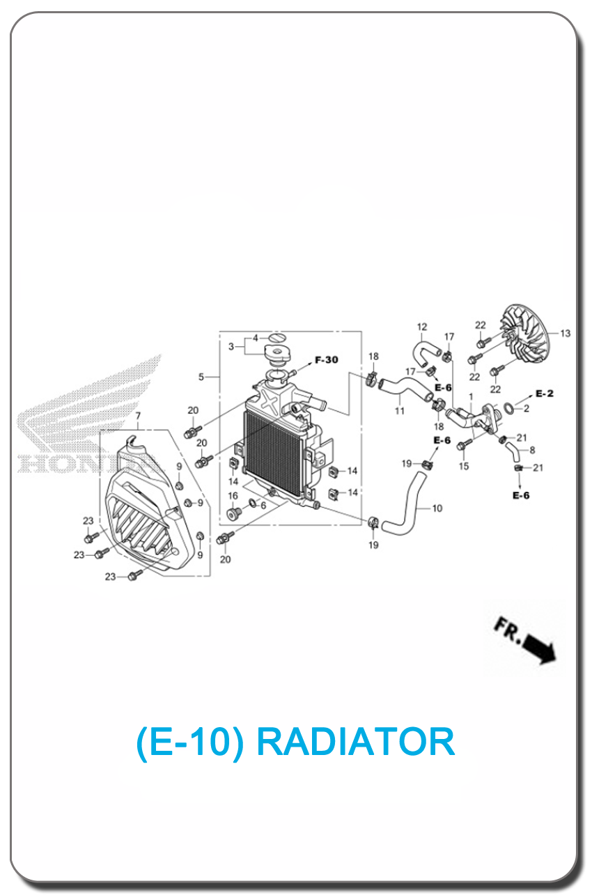 E-10/ RADIATOR CLICK125i 2012 SMALL INDEX PICTURE