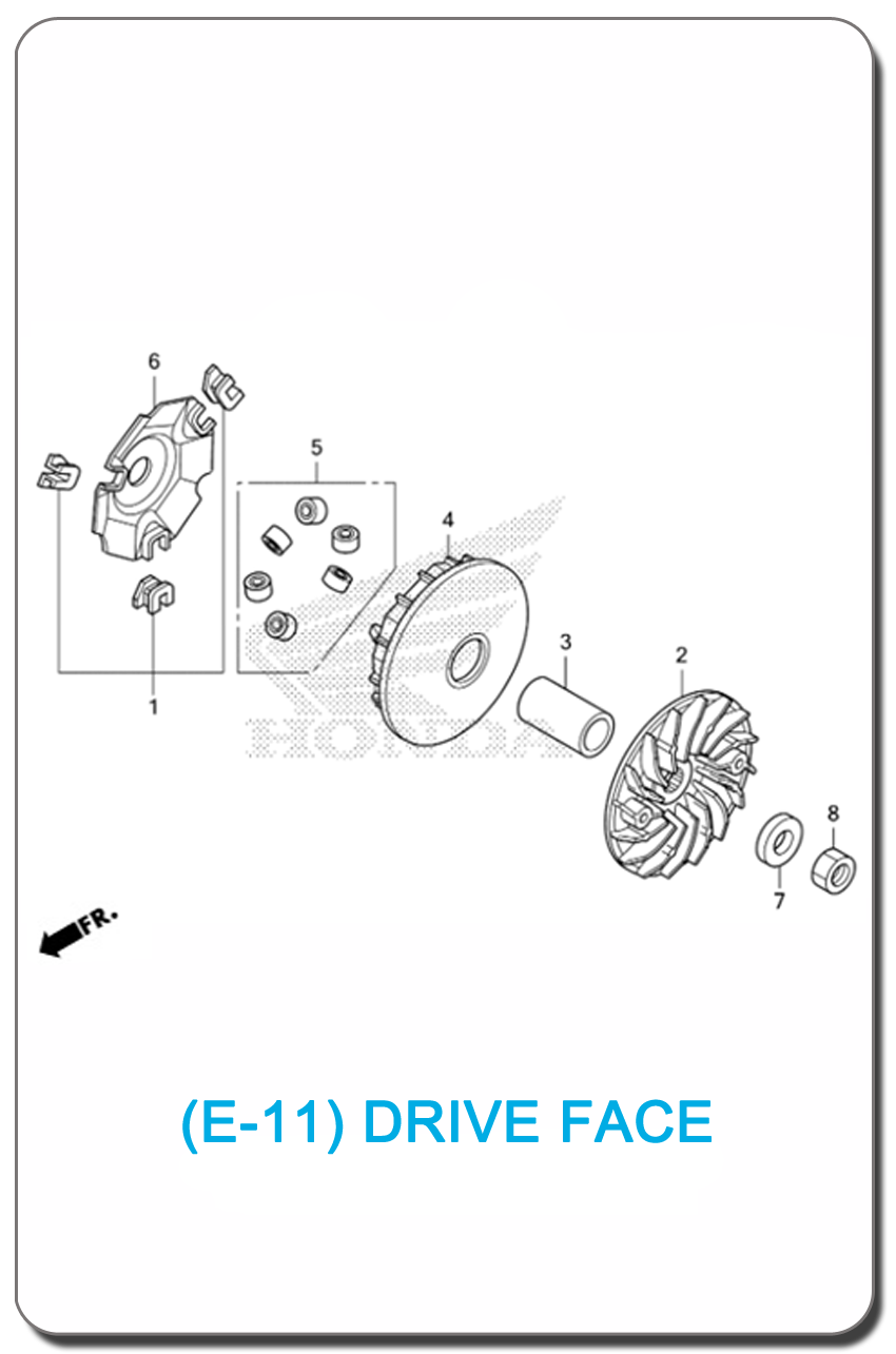 E-11/ DRIVE FACE LEAD125 2021