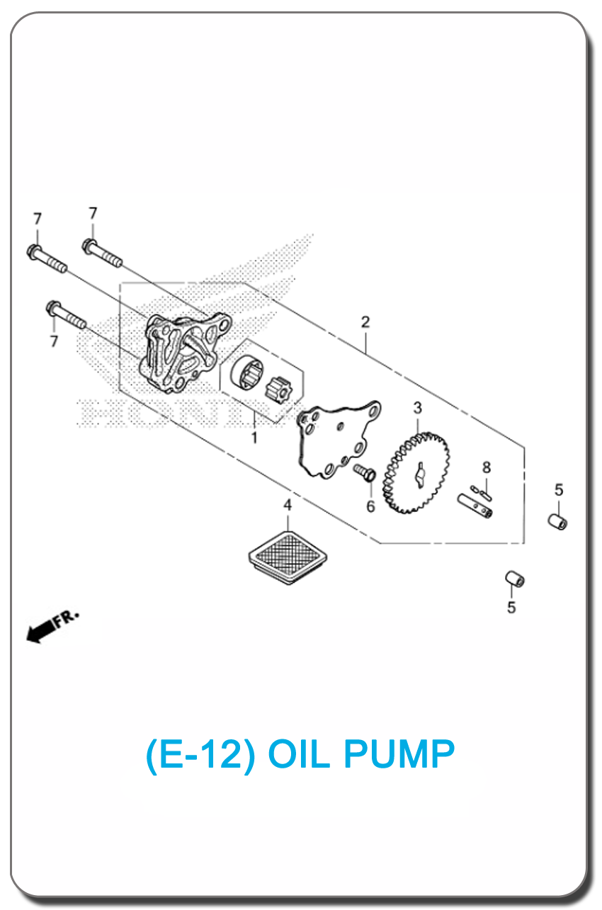E-12/ OIL PUMP WAVE110i 2021 SMALL INDEX PICTURE