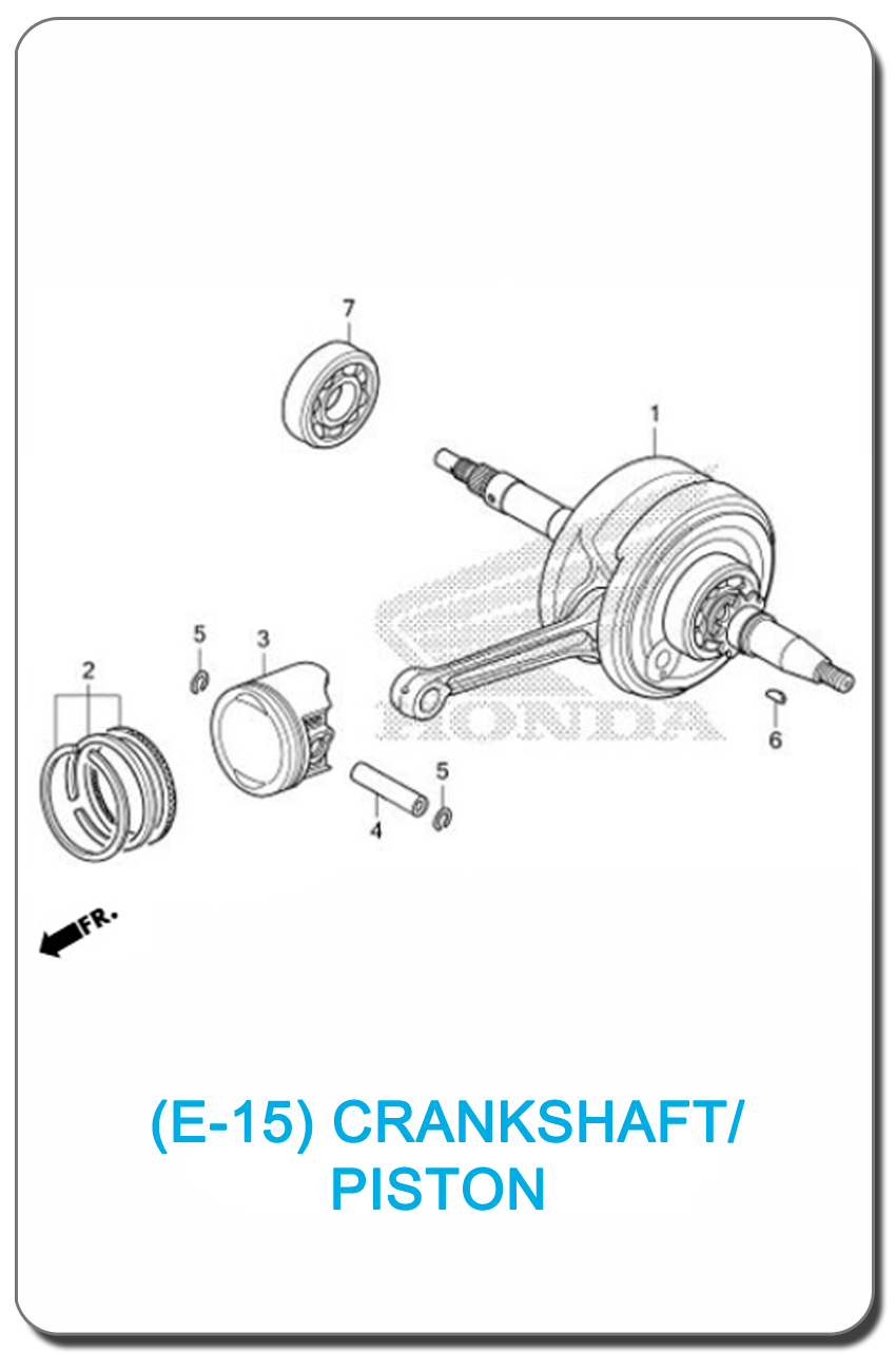 E-15/ CRANKSHAFT/PISTON WAVE110i 2017 SMALL INDEX PICTURE