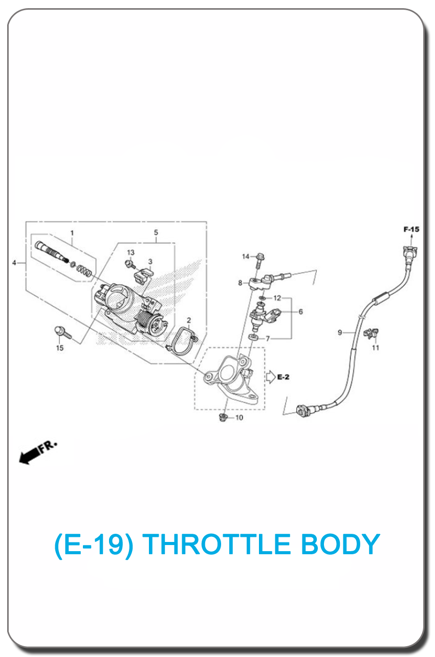 E-19/ THROTTLE BODY WAVE110i SMALL INDEX PICTURE
