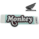 GENUINE HONDA MARK/STICKER/DECAL (MONKEY) *TYPE3*, BATTERY COVER (Z125 PEARL NEBULA RED) (86641-K0F-T00ZB)